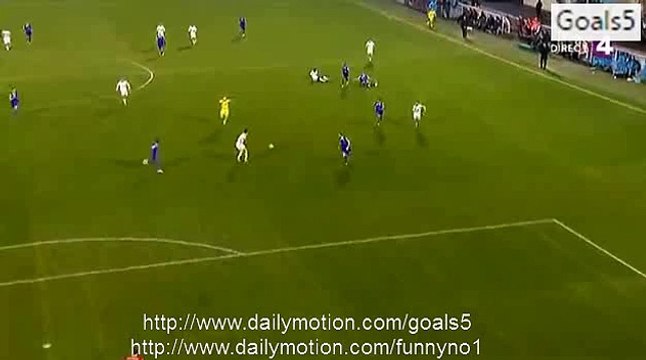 Remy Cabella Goal Bourg Peronnas 1 - 3 Marseille Coupe de la Ligue 16-12-2015