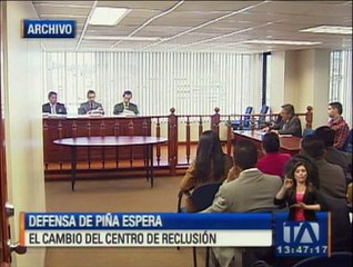 Defensa de David Piña espera el cambio de centro de reclusión