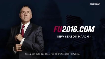 Frank Underwood campaign ad was the best part of GOP debate