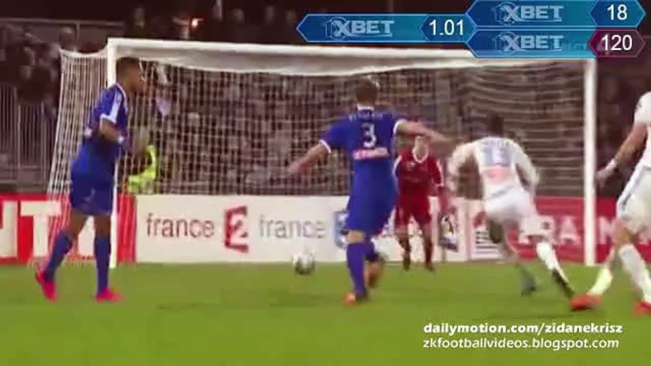 Goal Remy Cabella _ Bourg Peronnas 1 - 3 Olympique Marseille 16.12.2015 HD