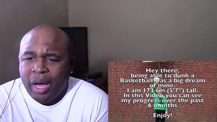 5 7   White Kid Dunks After 6 Months Of Training REACTION!