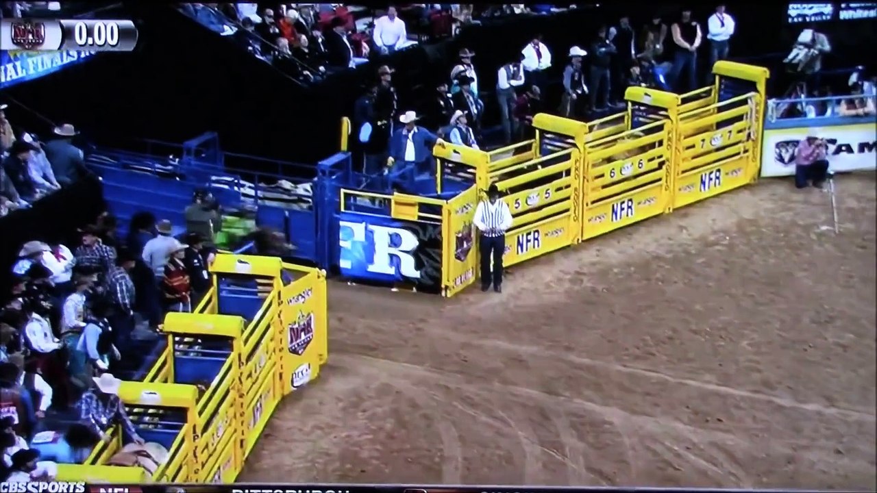 2015 NFR BARREL RACING ROUND 9