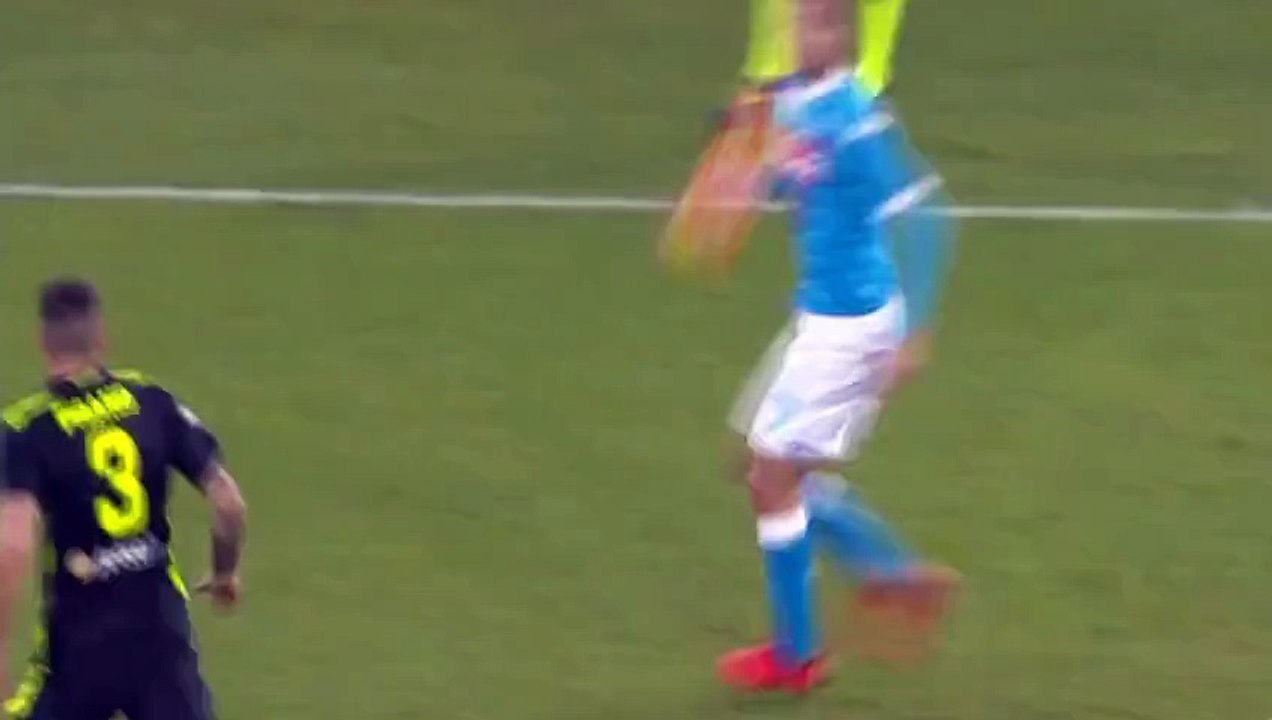 José María Callejón - Goal 3_0 Napoli vs Verona - Coppa Italia 16.12.2015