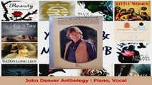 PDF Download  John Denver Anthology  Piano Vocal PDF Full Ebook