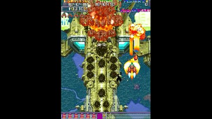 DonPachi (Arcade) - Type-A Gameplay - Part 7 - Area 7