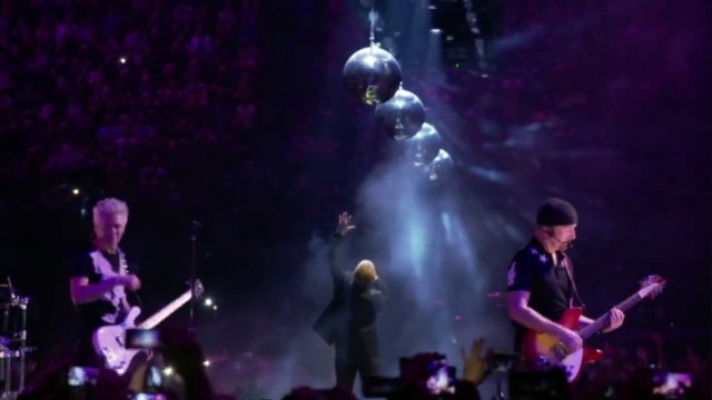 U2 - 12. Mysterious Ways (11-November-2015) [Live From Paris HBO HD]