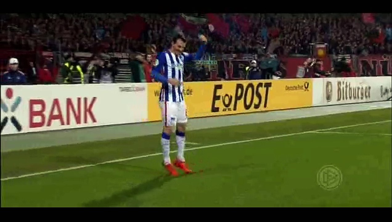 All Goals - Nurnberg 0-2 Hertha Berlin - 16-12-2015 - DFB Pokal