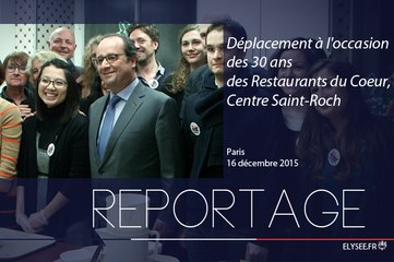 [REPORTAGE] Déplacement aux Restaurants du coeur