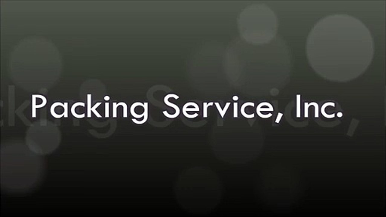 Palletizing with Professional Packers and Movers by Packing Service, Inc