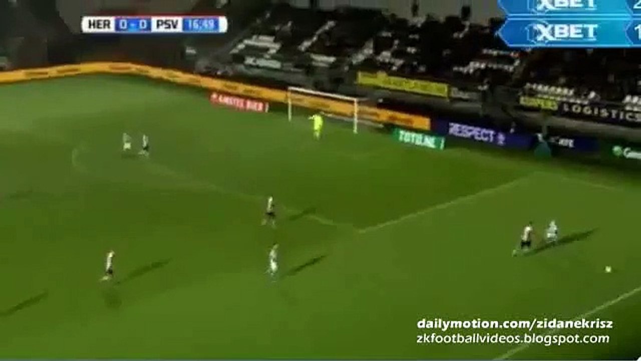 Goal Iliass Bel Hassani - Heracles Almelo 1 - 0 PSV Eindhoven 16122015 HD