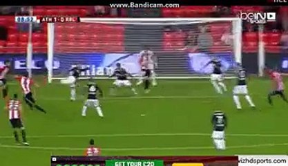 1st Half Goals Athletic Bilbao 1-0 Linense 16-12-2015 -