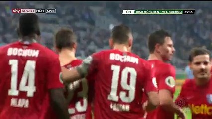 Haberer Goal - 1860 Munich 0-1 Bochum - 16-12-2015