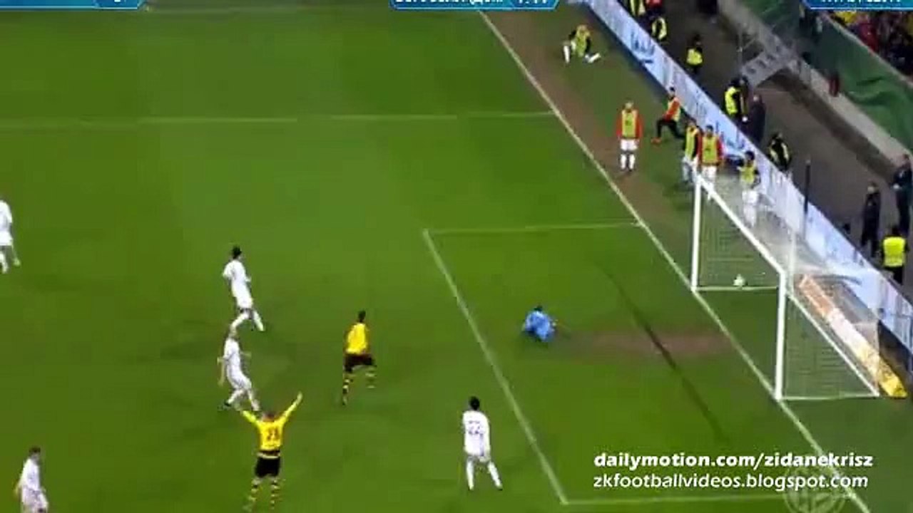 Goal Aubameyang - Augsburg 0 - 1 Borussia Dortmund 16.12.2015 HD