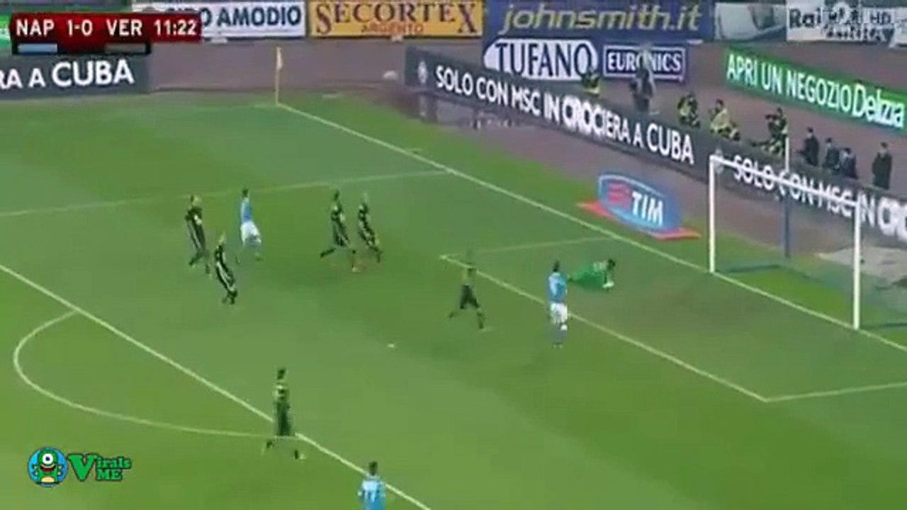 Napoli vs Hellas Verona 3 0 Highlights Ampia Sintesi  Coppa Italia 16122015