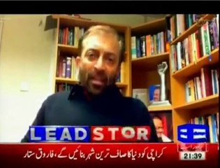 Senior Deputy Convener MQM Dr.  Farooq Sattar in Dunya Kamran Khan Kay Sath on 15th December 2015