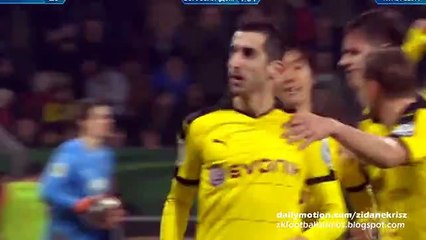 Henrikh Mkhitaryan 0:2 | Augsburg v. Borussia Dortmund 16.12.2015 HD
