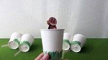 紙コップで飛び出す!アンパンマンキャラクター
