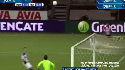 Bram Castro (Keeper) Funny Own Goal - Heracles Almelo 2 - 2 PSV Eindhoven 16.12.2015 HD