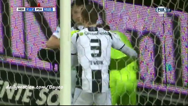 2-2 Own goal Castro B. HD - Heracles 2-2 PSV - 16-12-2015 - NVB Beker