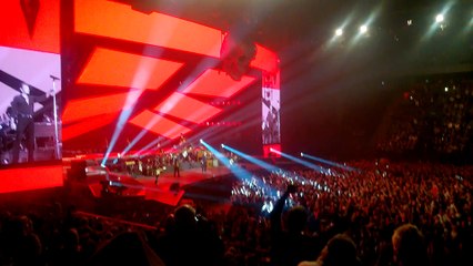 Johnny Hallyday-Accor Hotels Arena- 29/11/15- Que je t'aime