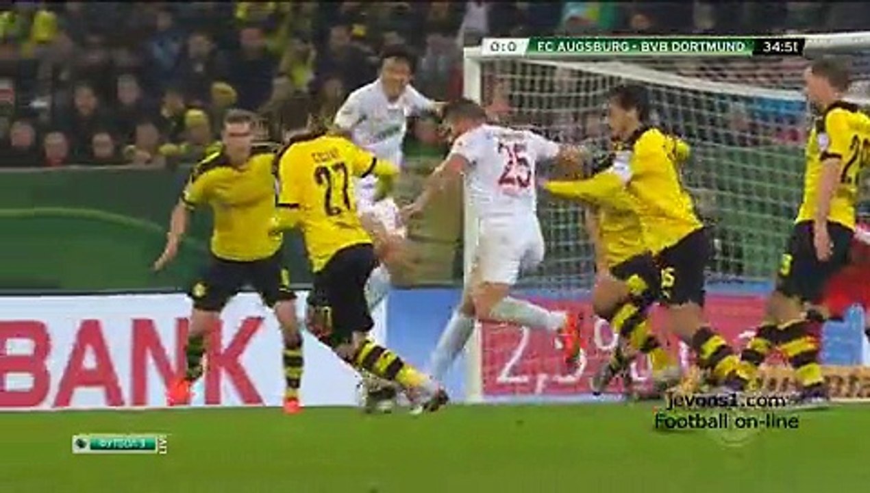 Augsburg 0 - 1 Dortmund - Highlights  - DFB Pok...