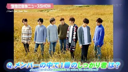 [SUBESP/CUT] entrevista de INFINITE con Fuji TV Sakigake Ongaku  (privado)