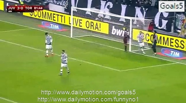 Paul Pogba Goal Juventus 4 - 0 Torino Coppa Italia 16-12-2015