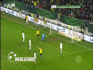 اهداف مباراة ( أوجسبورج 0-2 بوروسيا دورتموند ) كأس ألمانيا 2015/2016