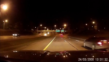 Près de laccident, Lansing, Michigan I496