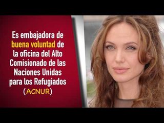 Los datos que no sabías de Angelina Jolie