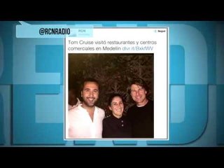 #Trending: Tom Cruise causa revuelo en su estadía en Colombia