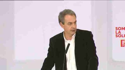 Zapatero  condena la agresión a Rajoy como si fuera "a nosotros mismos"