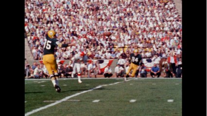 Packers Max McGee's one-handed catch and run TD