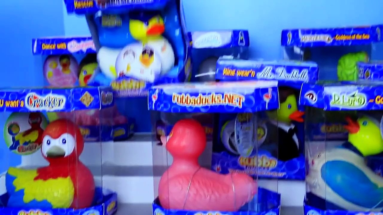 Rubber Duck Pond Game Challenge & Surprise Toys Fun Matching with Rubba Ducks by DisneyCarToys