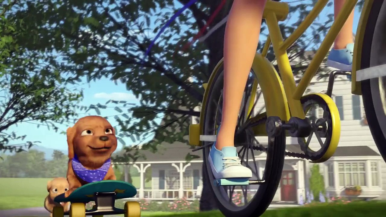 Bicicleta con Perritos - Barbie