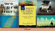 Womens DecisionMaking Common Themes    Irish Voices Download