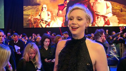 Gwendoline Christie says she's a massive Harrison Ford fan