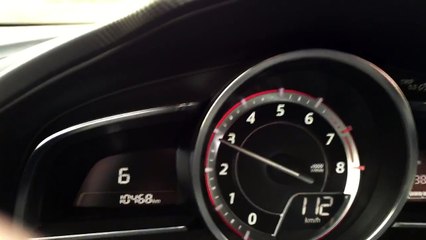Mazda 3 2.0 Liter 165 hp 100 200 km/h kick down