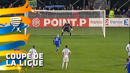 But Lakdar BOUSSAHA (90ème +3 pen) / FBBP 01 - Olympique de Marseille - (2-3) - (BBP-OM) / 2015-16