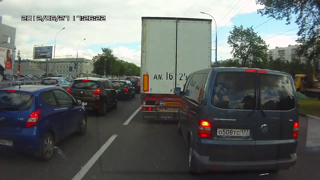 An accident with a wagon