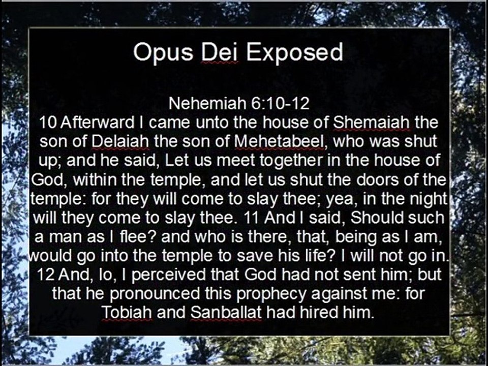 Opus Dei Exposed