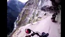 New 2016 Dangerous roads in india - scary roads daring bikers