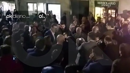 La agresion a Rajoy en Pontevedra