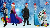 Finger Family Collection 155  _ Christmas Frozen Disney-Car-Christmas Upin & Ipin Finger Family , 2016