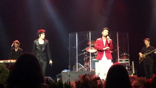 Дима Билан на концерте Александра Бона (Москва, Crocus, 29.05.2015) (Lucky Cola)