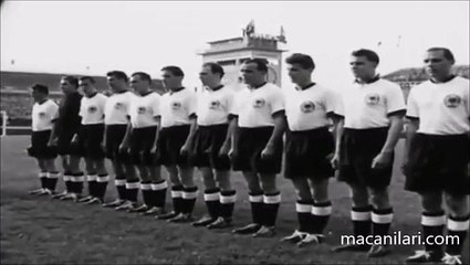 17.06.1954 - 1954 World Cup Group 2 Matchday 1 West Germany 4-1 Turkey / Batı Almanya 4-1 Türkiye