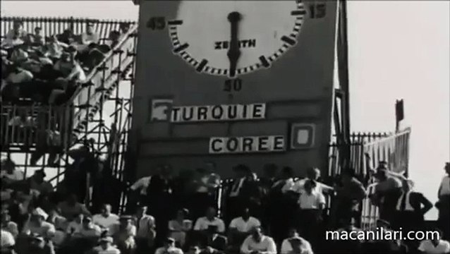 20.06.1954 - 1954 World Cup Group 2 Matchday 2 South Korea 0-7 Turkey / Güney Kore 0-7 Türkiye