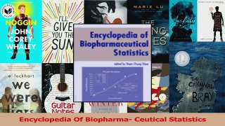 Download  Encyclopedia Of Biopharma Ceutical Statistics Ebook Online