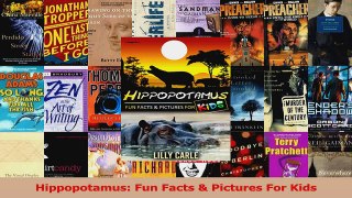 PDF Download  Hippopotamus Fun Facts  Pictures For Kids Download Online