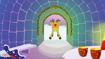 Rudolph the Red Nose Reindeer | Christmas Songs For Children by Hooplakidz